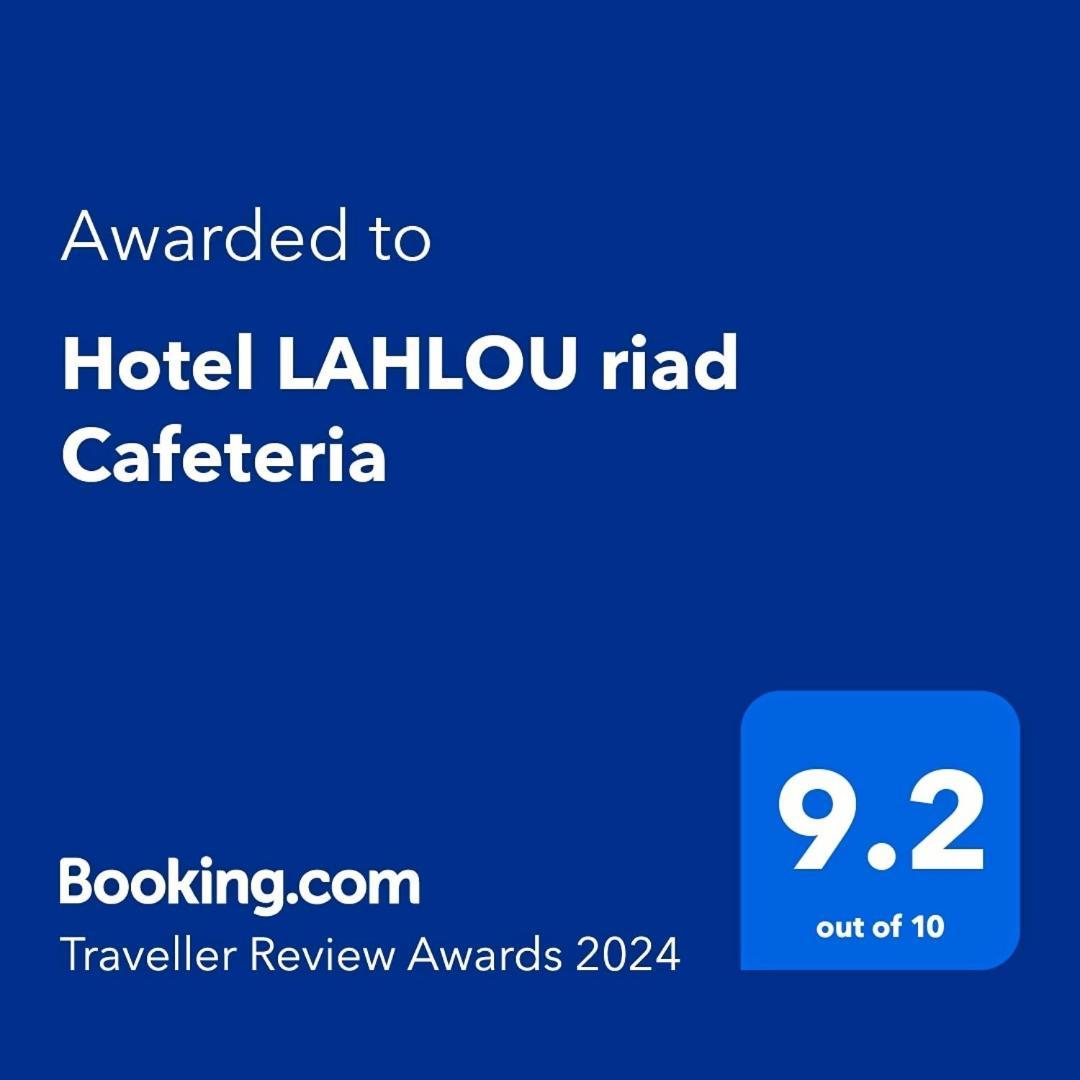 Hotel Lahlou Riad Cafeteria Oujda Exterior photo